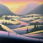 Changement de saison 24 x 30. huile. 2525$